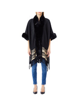 LIU JO SOFT1 Liu Jo Poncho Donna Nero Nero
